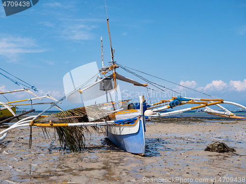 Image of Traditional fishing boat in the Philippines