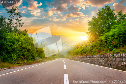 Image of The road to Podgorica