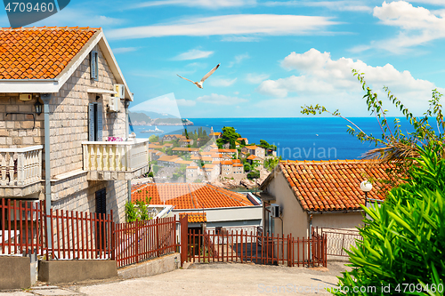 Image of Street in resort town