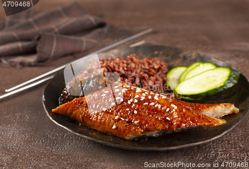 Image of Fried unagi eel