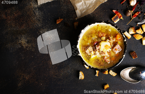 Image of pea soup