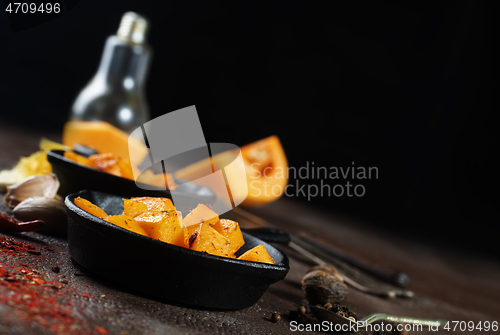 Image of fried pumpkin