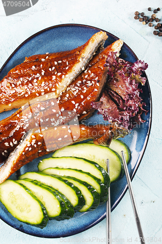 Image of Fried unagi eel