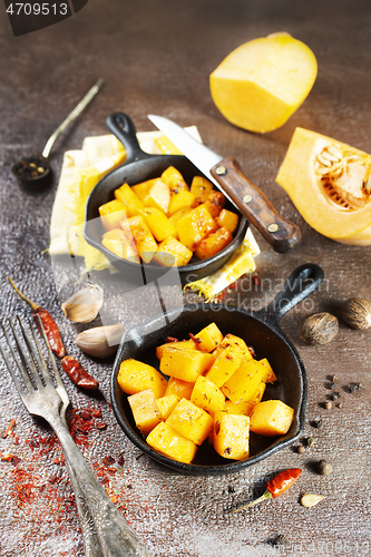 Image of fried pumpkin