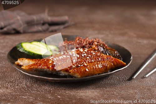 Image of Fried unagi eel