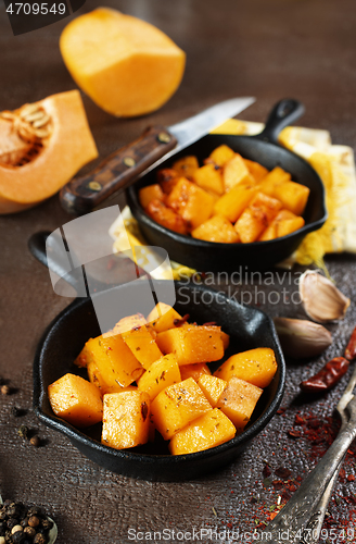 Image of fried pumpkin