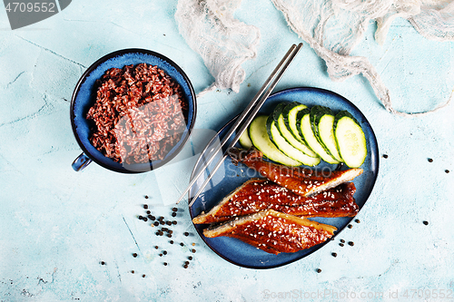 Image of Fried unagi eel