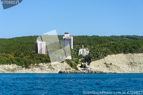 Image of Buildings on the shore