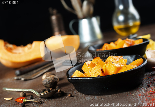 Image of fried pumpkin