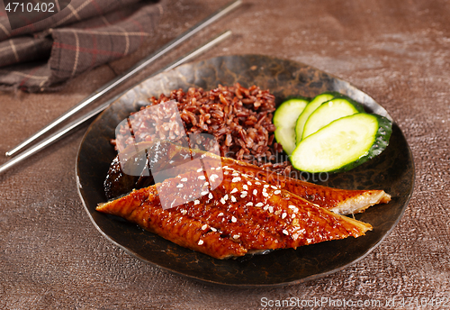 Image of Fried unagi eel