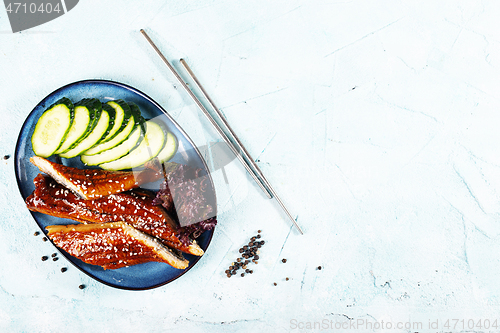 Image of Fried unagi eel