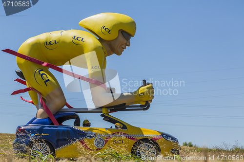 Image of LCL Cyclist Mascot- Tour de France 2016
