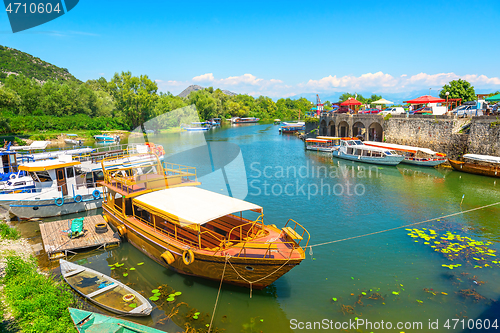 Image of Boat parking in Montenegro