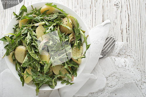 Image of Dandelion salad