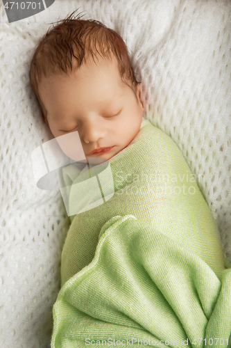 Image of cute newborn baby