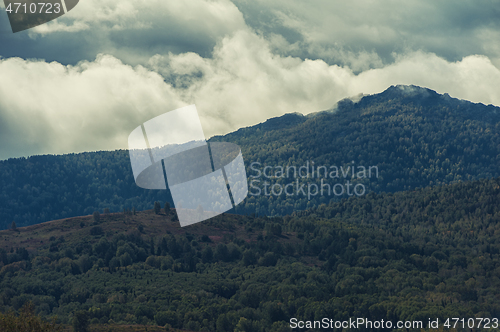 Image of Beauty view in mountains of Altai