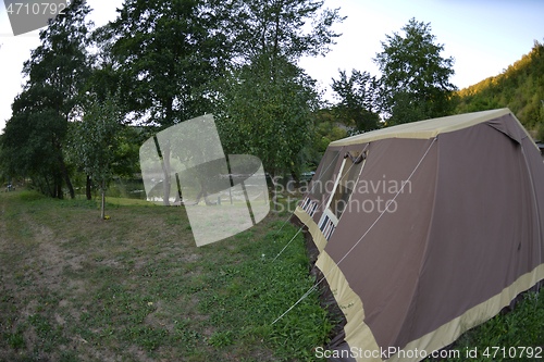 Image of camping tent