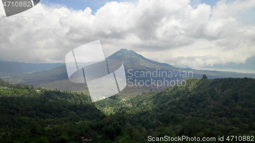 Image of Mount Batur Volcano in Kintamani, Bali