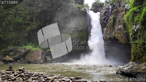 Image of Tegenungan Waterfall near Ubud in Bali, Indonesia