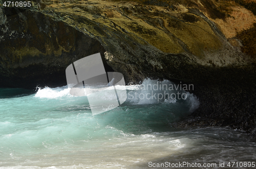 Image of Big wave on the beach 