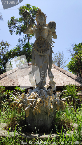 Image of Traditional Bali god sculpture