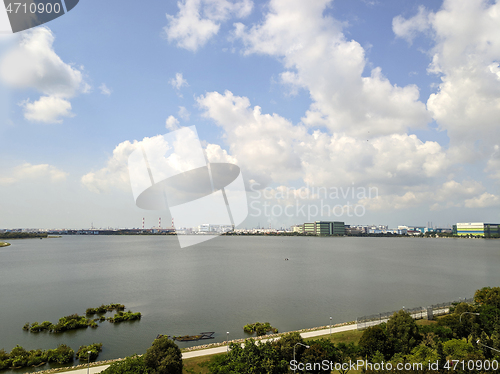 Image of View of Pandan reservoir in Singapore