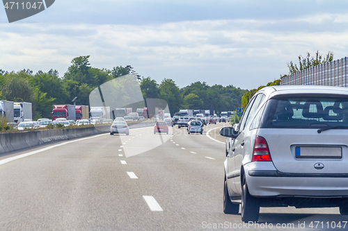 Image of highway scenery in Southern Germany