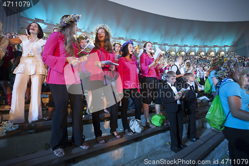 Image of Concert of Latvian Youth Song and Dance Celebration