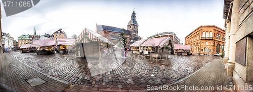 Image of Christmas Market in Riga, Latvia