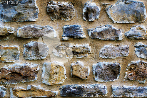 Image of Ancient Stone Wall Background