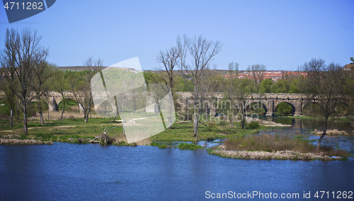 Image of Roman Bridge of Salamanca, Spain