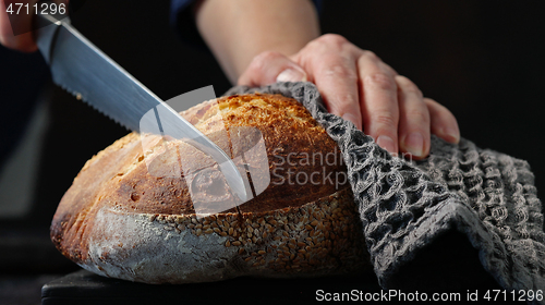 Image of freshly baked bread