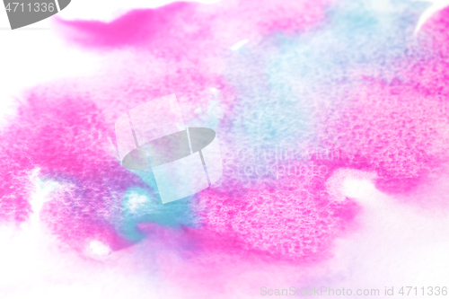 Image of colorful watercolor paint background