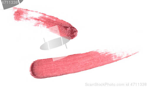 Image of lip gloss samples