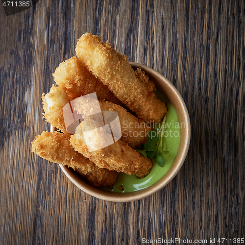 Image of Breaded Mozzarella cheese