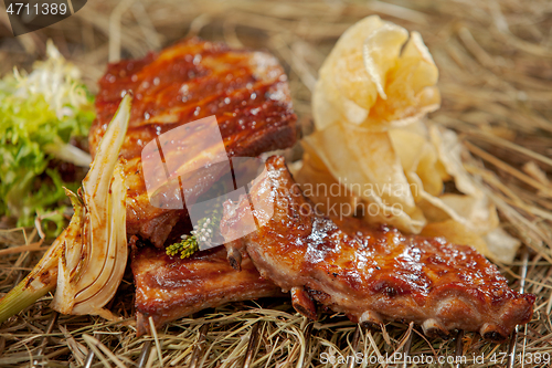 Image of freshly grilled ribs