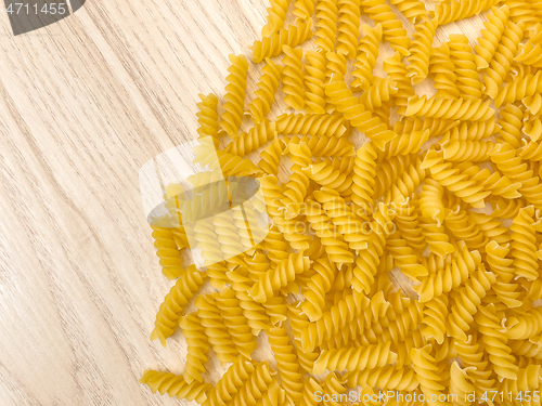 Image of Raw pasta background