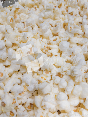 Image of Popcorn simple background