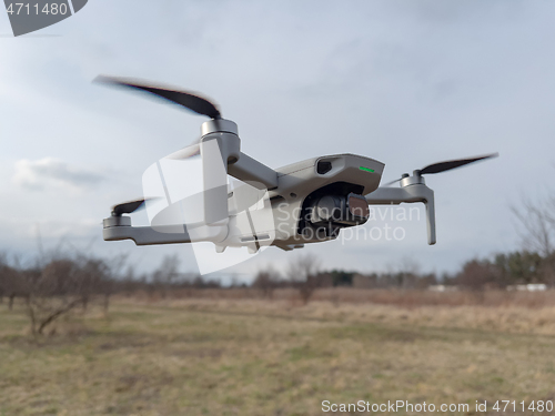 Image of Little drone flying