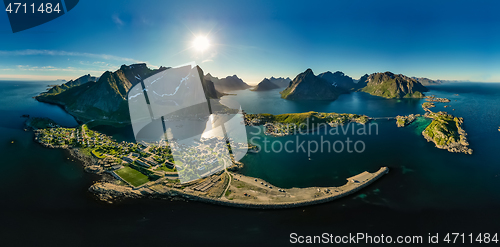 Image of Lofoten is an archipelago in the county of Nordland, Norway.