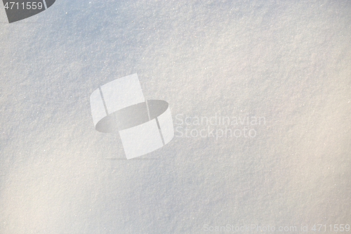 Image of White snow background