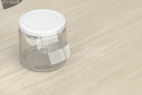 Image of Empty glass jar