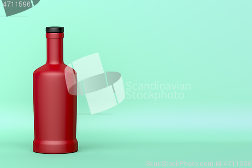 Image of Matte red bottle