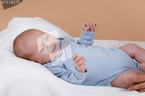 Image of crying newborn baby