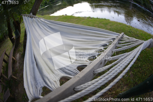 Image of hammoc near the river