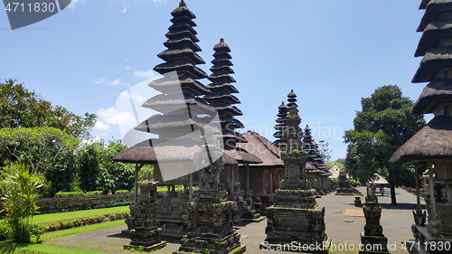 Image of Taman Ayun Temple, temple of Mengwi Empire in Bali, Indonesia