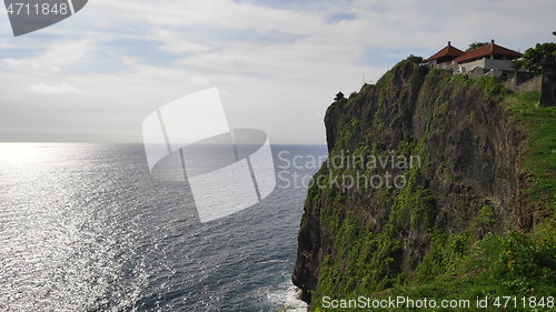 Image of Cliff at Uluwatu Temple or Pura Luhur Uluwatu