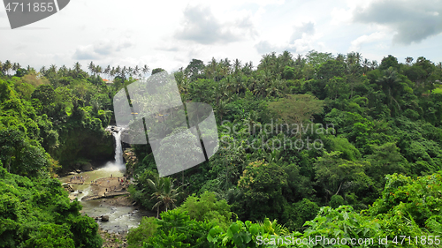 Image of Tegenungan Waterfall near Ubud in Bali, Indonesia