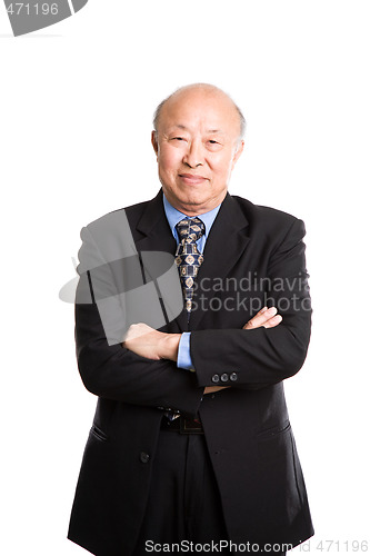 Image of Senior asian businessman
