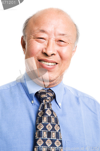 Image of Senior asian businessman